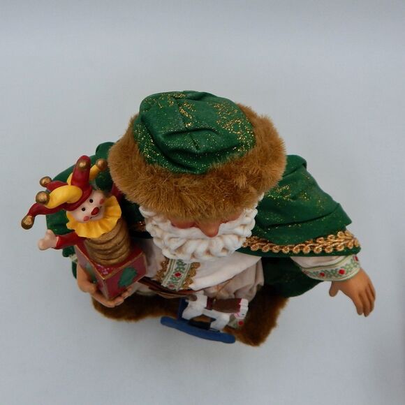 Possible Dreams Clothtique Holiday Treasures Santa Figurine Christmas Dept 56 - Picture 12 of 15